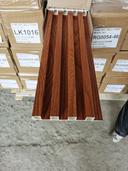 Durable WPC Slat Wall Decoration