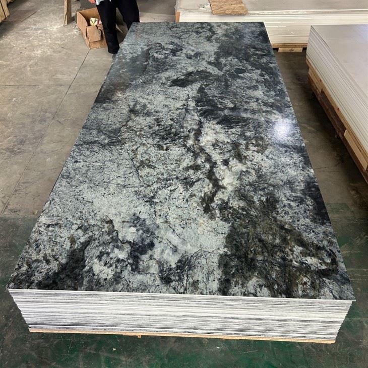 Factory Direct UV Marble Sheet | High Gloss Waterproof Fire-Resistant Wall Panel For Homes, Hotels & Villas
