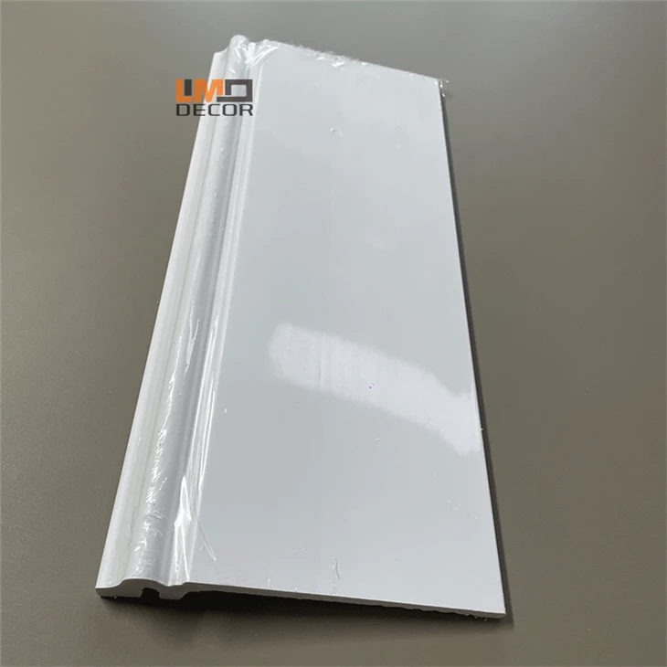 PS Skirting Waterproof White Plastic