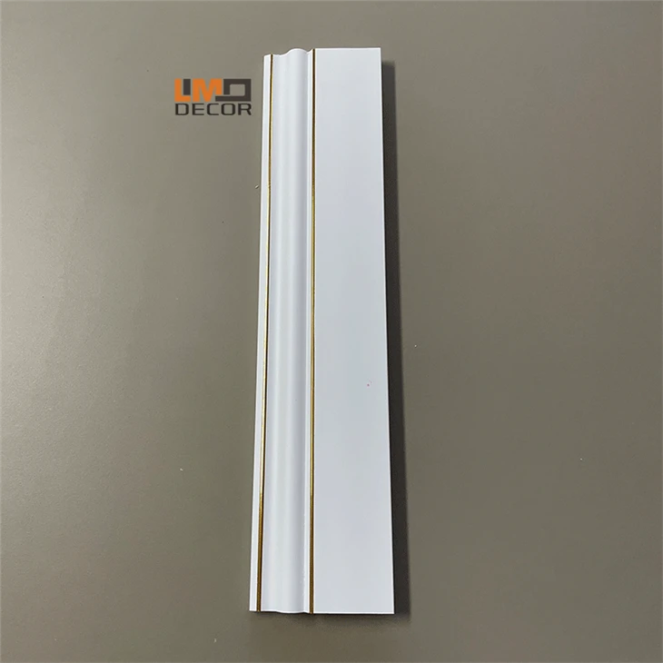 PS Skirting Waterproof White Plastic PS Skirting Waterproof White Plastic