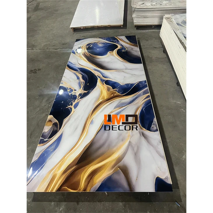 PVC Wall 3D UV Panel Waterproof 1220*2440mm