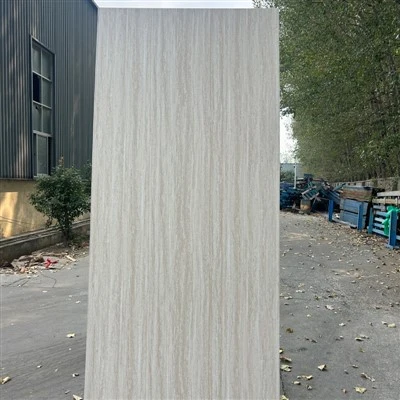 Waterproof Wood Grain Veneer Panel, Indoor Wall Covering, Quick Install Wood Wall Sheets